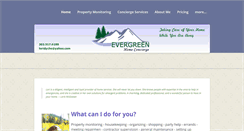 Desktop Screenshot of evergreenhomeconcierge.com